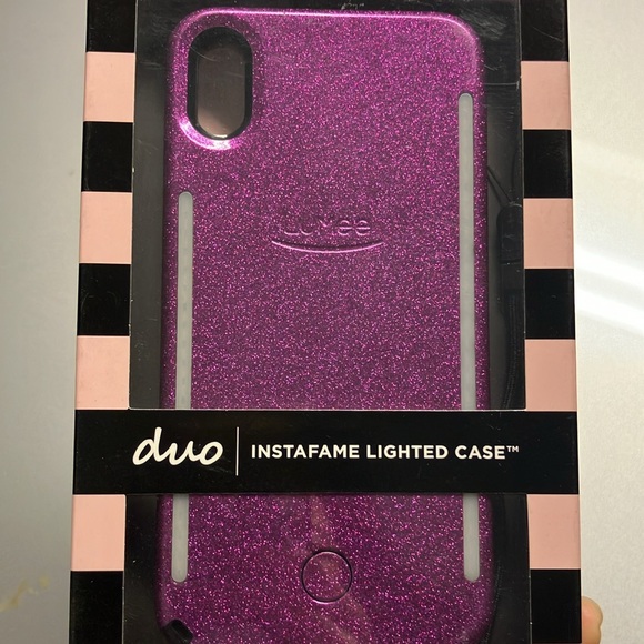 LuMee Duo Instaframe Lighted Case (iphone XS Max) - Picture 4 of 4